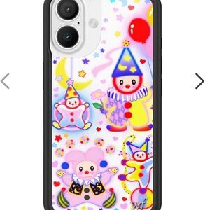 Cute Colorful Clown Circus iPhone 16 Case